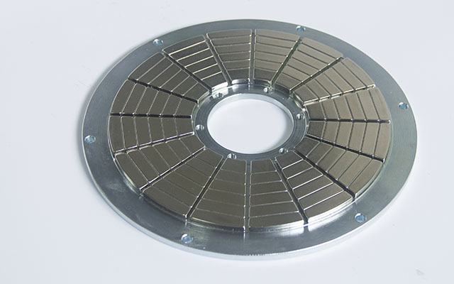 Magnetisk rotor av skivmotor